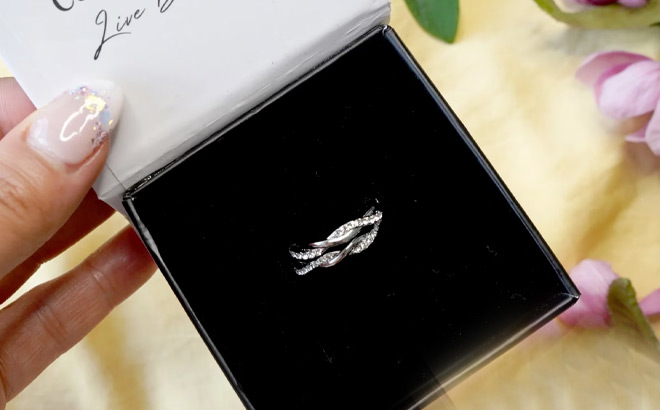 Cate Chloe Lauren 18k White Gold Plated Jewelry