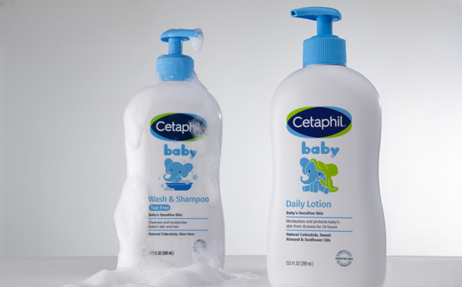 Cetaphil Baby Wash Shampoo Plus Body Lotion Cetaphil Baby Wash Shampoo Plus Body Lotion