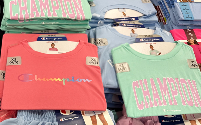 Champion Girls Active Tees