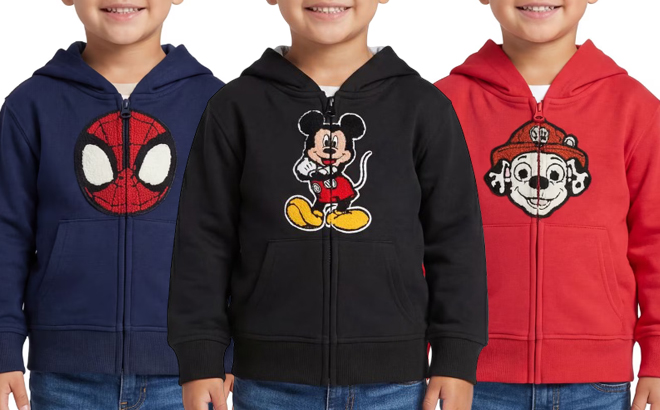 Character Toddler Boys Jacket Character Toddler Boys Jacket