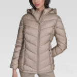Charter Club Womens Packable Hooded Puffer Coat