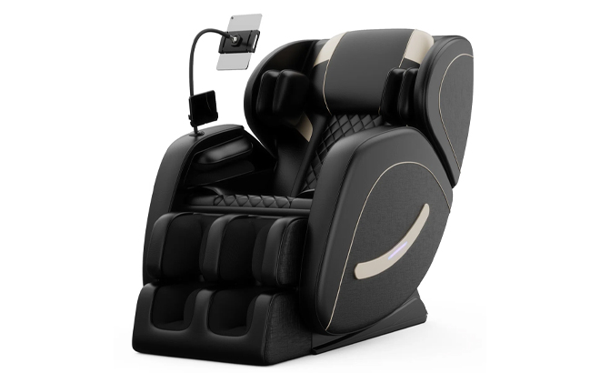 CloudRest Zero Gravity Full Body Massage Chair in Black