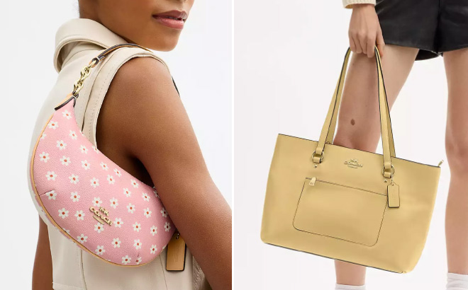 Coach Outlet Mini Payton Bag With Floral Print