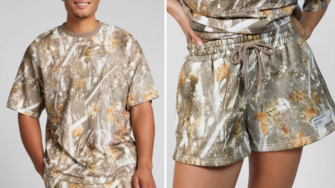 Comfrt Camo Tee and Shorts