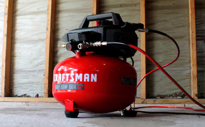 Craftsman 6 Gallon Portable Electric Pancake Air Compressor Craftsman 6 Gallon Portable Electric Pancake Air Compressor