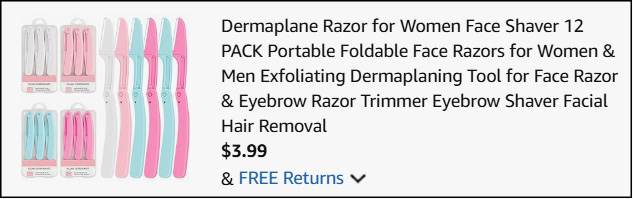 Dermaplaning Razors 12 Pack Checkout Dermaplaning Razors 12 Pack Checkout