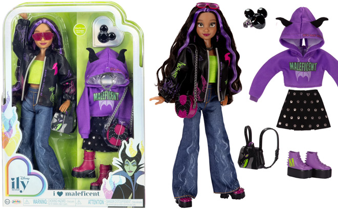 Disney Ily I Love Maleficent Deluxe Fashion Doll