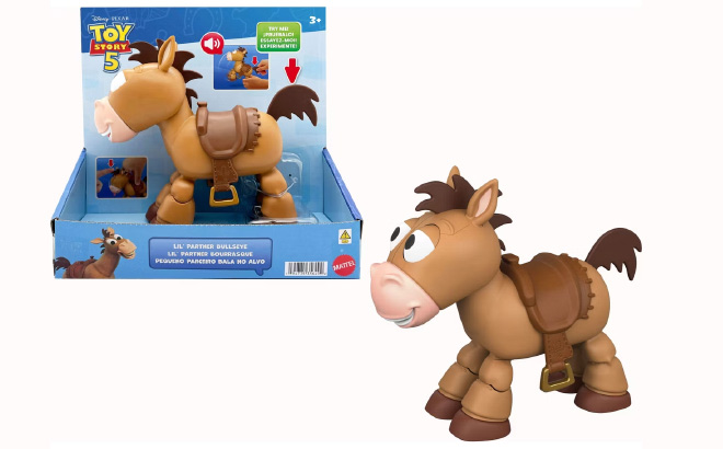 Disney Pixar Toy Story Lil Partner Bullseye Posing Horse Figure Small Disney Pixar Toy Story Lil Partner Bullseye Posing Horse Figure Small