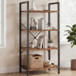 EDX Bookcase 4 Tier Book Shelf