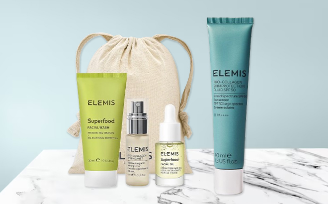 Elemis Summer Ready Ritual Pro Collagen SPF50 Travel Set