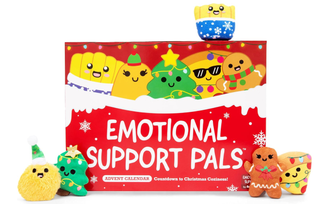 Emotional Support Pals Plush Advent Calendar