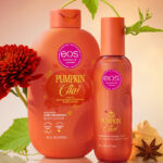Eos Pumpkin Chai Shea Better Body Lotion on the Table