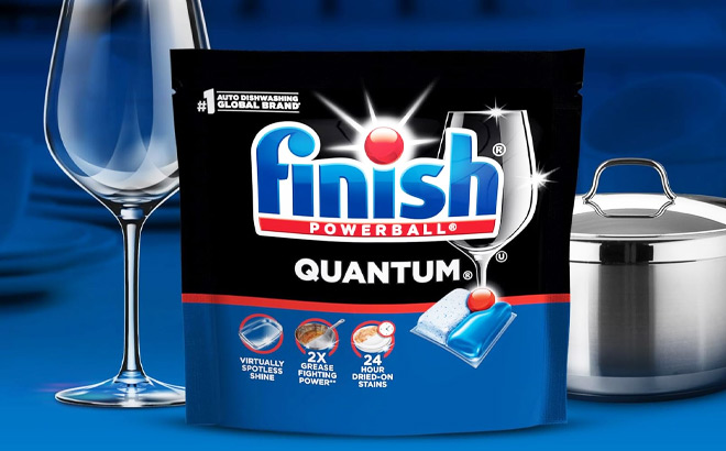 Finish 100 Count Dishwasher Tabs