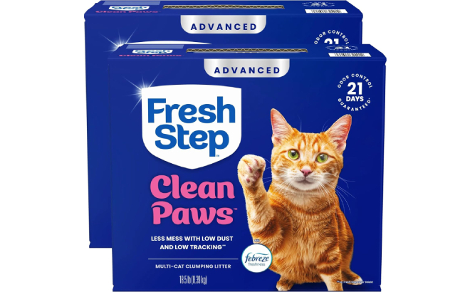 Fresh Step Advanced Clean Paws Cat Litter Fresh Step Advanced Clean Paws Cat Litter