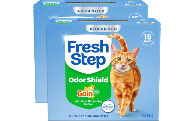 Fresh Step Advanced Odor Shield Cat Litter 1 Fresh Step Advanced Odor Shield Cat Litter 1