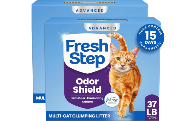 Fresh Step Advanced Odor Shield Cat Litter Fresh Step Advanced Odor Shield Cat Litter