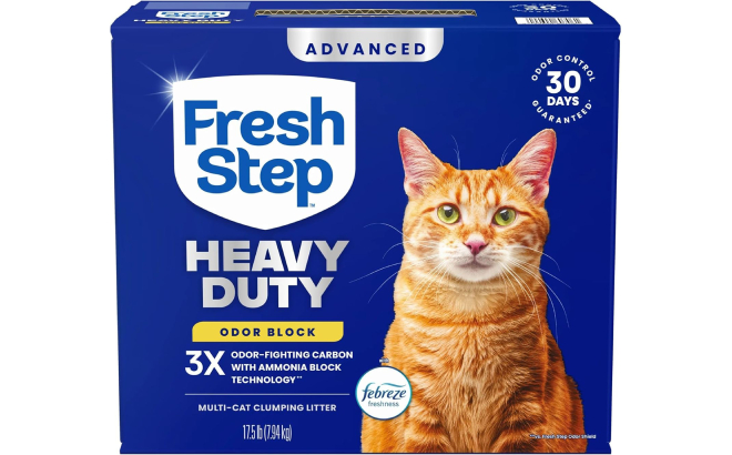 Fresh Step Heavy Duty Odor Block Advanced Cat Litter Fresh Step Heavy Duty Odor Block Advanced Cat Litter