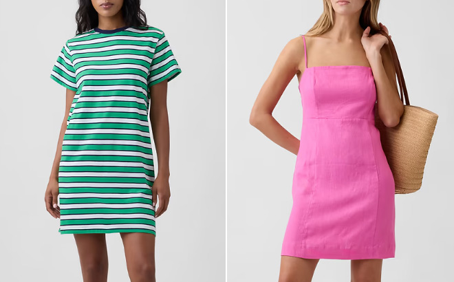 GAP Factory Relaxed T Shirt Mini Dress 1 GAP Factory Relaxed T Shirt Mini Dress 1