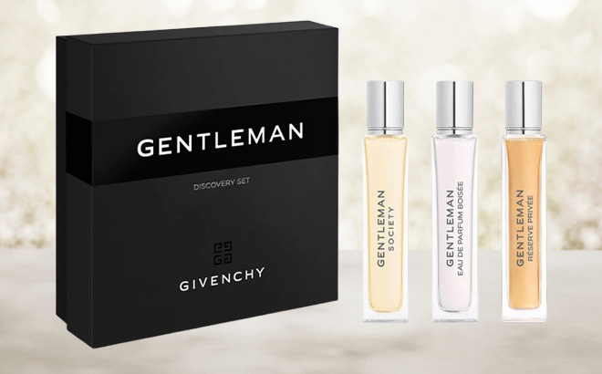 Givenchy Mens 3 Piece Gentleman EDP Travel Spray Discovery Set Givenchy Mens 3 Piece Gentleman EDP Travel Spray Discovery Set