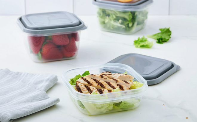 GoodCook 20 Piece BPA Free Food Storage Container Set