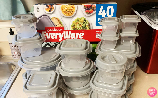 GoodCook EveryWare 40 Piece Food Storage Container Set
