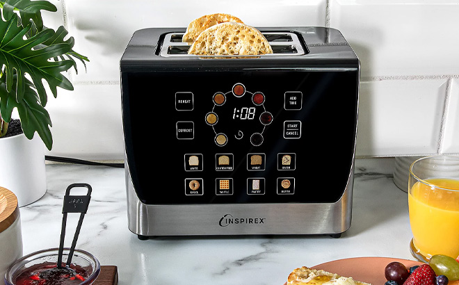 Inspirex Interactive Touchscreen Toaster Inspirex Interactive Touchscreen Toaster