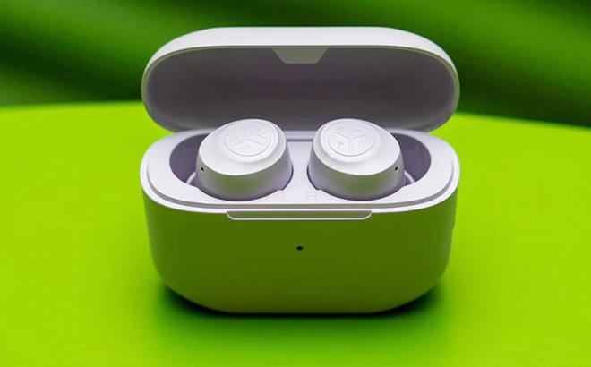 JLab Go Air Pop True Wireless Earbuds in Lilac Color