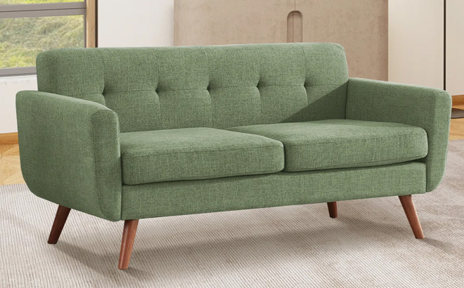 Jadier Upholstered Loveseat Square Sofa Jadier Upholstered Loveseat Square Sofa