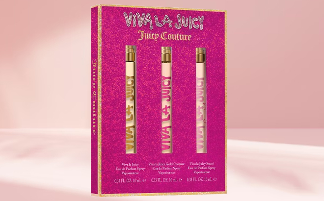 Juicy Couture 3 Piece Womens Viva La Juicy Gift Set Juicy Couture 3 Piece Womens Viva La Juicy Gift Set