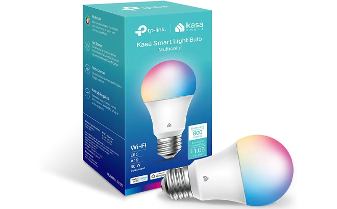 Kasa Multicolor Dimmable Wi Fi Smart Bulb