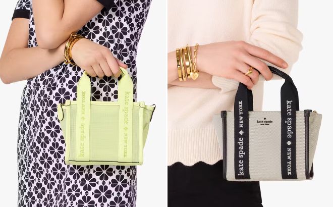 Kate Spade Kip Canvas Mini Tote Bag
