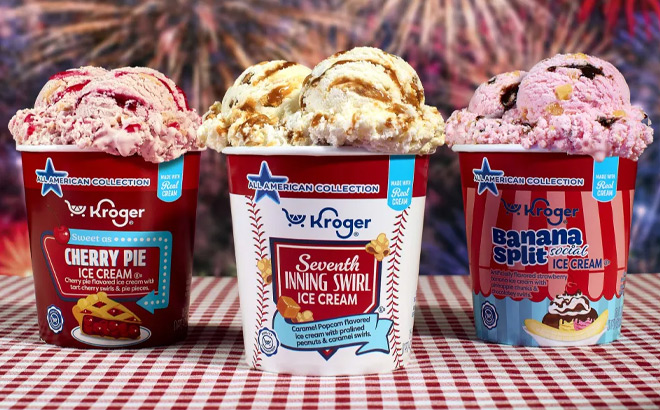 Kroger Ice Cream Pints
