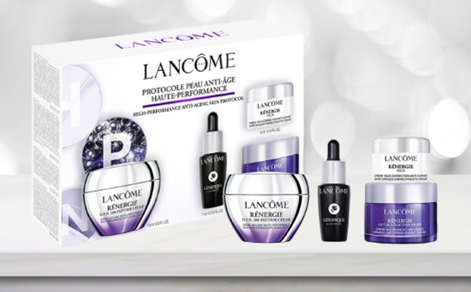 Lancome Renergie x Genifique Skincare Starter Bundle