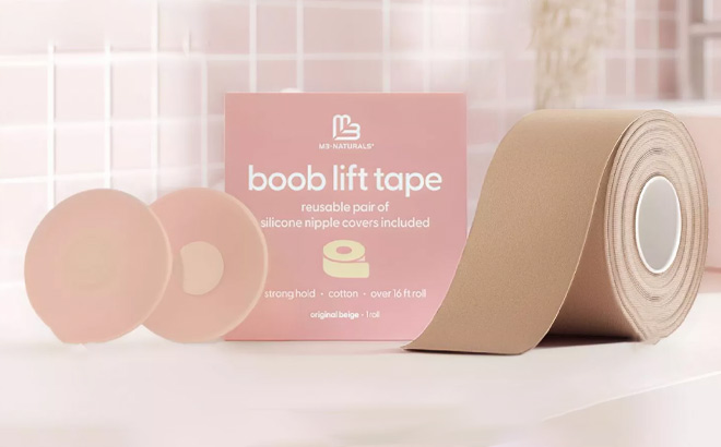 M3 Bra Tape with Silicone Nipple Covers