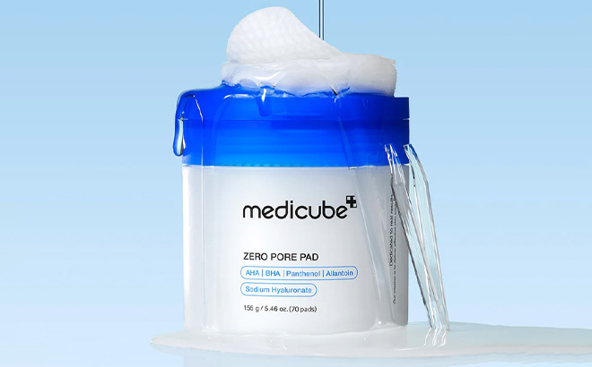 Medicube Toner Pads 70 Count on Table