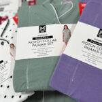 Members Mark Womens Notch Collar Pajama Sets in 3 Colors