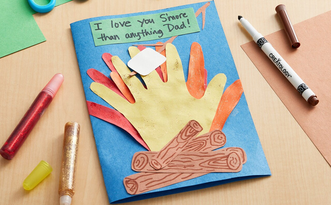 Michaels Kids Club Fathers Day Card