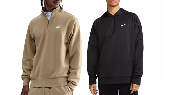 Models Wearing Nike Sweatshirts
