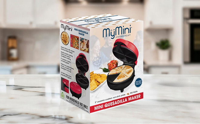 MyMini 550W Street Taco Quesadilla Maker on the Table MyMini 550W Street Taco Quesadilla Maker on the Table