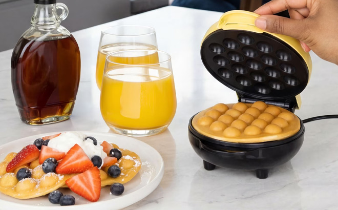 MyMini Electric Bubble Waffle Maker MyMini Electric Bubble Waffle Maker