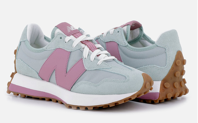 New Balance Green Pink Shoes