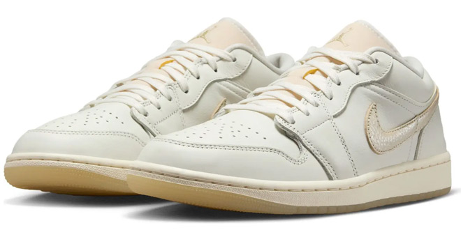 Nike Air Jordan 1 Low SE Basketball Womens Sneakers Nike Air Jordan 1 Low SE Basketball Womens Sneakers
