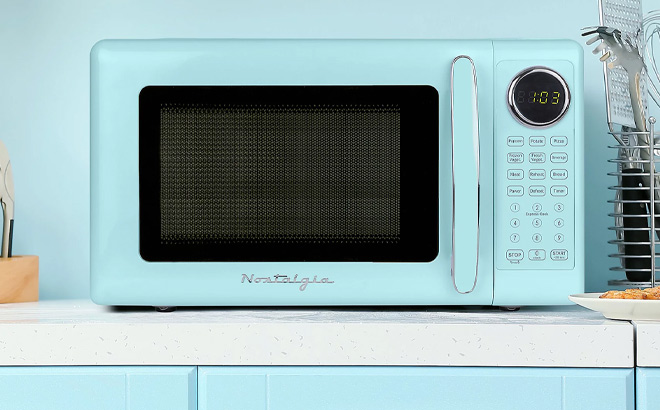 Nostalgia Retro Countertop Microwave Nostalgia Retro Countertop Microwave