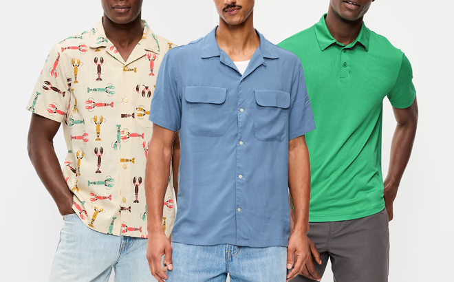 Old Navy Mens Shirts and Tees 1 Old Navy Mens Shirts and Tees 1
