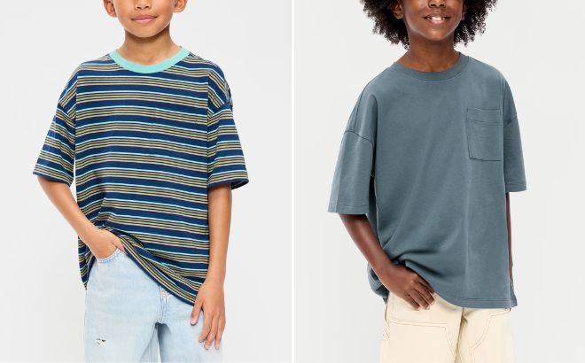 Old Navy Oversized Short Sleeve Pocket Boys T Shirt Old Navy Oversized Short Sleeve Pocket Boys T Shirt