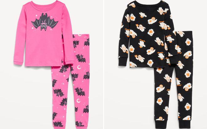 Old Navy Toddler Printed Snug Fit Pajama Sets in Halloween Style Old Navy Toddler Printed Snug Fit Pajama Sets in Halloween Style
