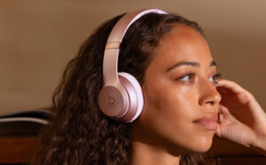Person Using Beats Solo 4