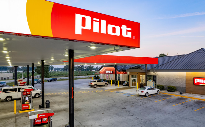 Pilot gas station