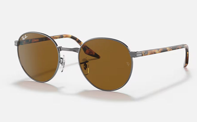 Ray Ban RB3691 Sunglasses on Gray Background
