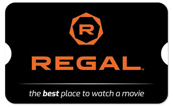 Regal Cinemas eGift Card Regal Cinemas eGift Card